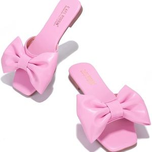 Pink Bow Sandals